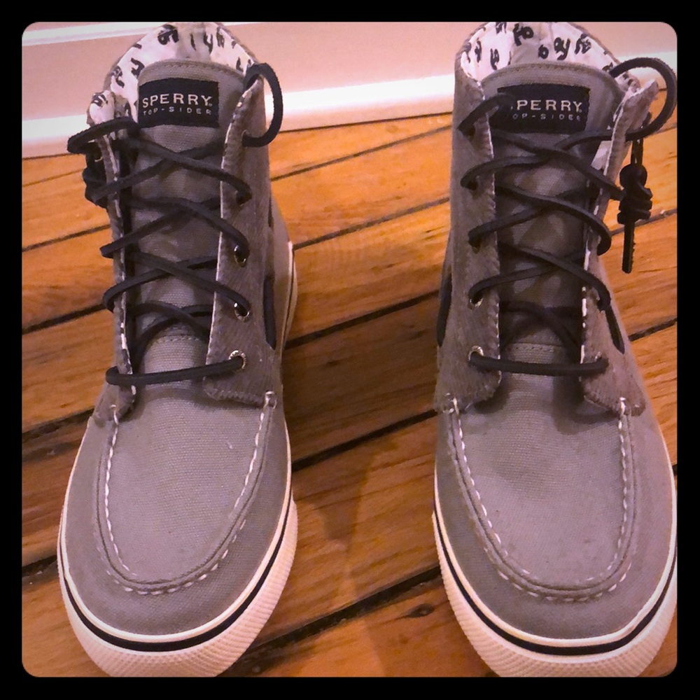 Causal Sperry Ankle Boots